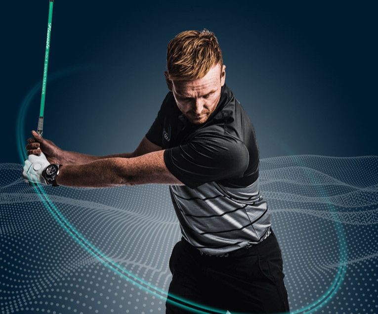 ゴルフ練習器具 両手握り強化型スイング矯正練習棒