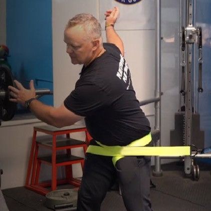 ゴルフ練習器具 体幹強化弾力帯式スイング矯正トレーニング器具