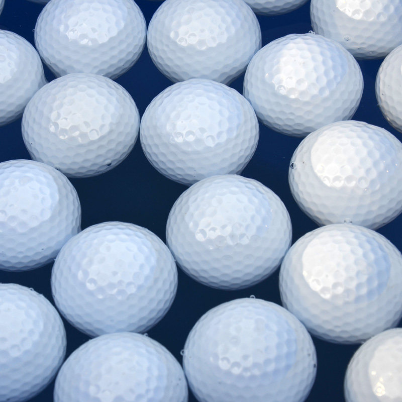 ゴルフ練習器具 室内外対応ディンプル加工練習用ボール大容量セット