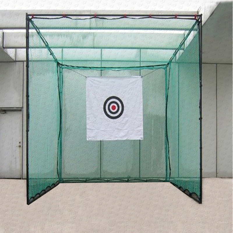 ゴルフ練習器具 大型据置式標的付き 練習用囲いネット