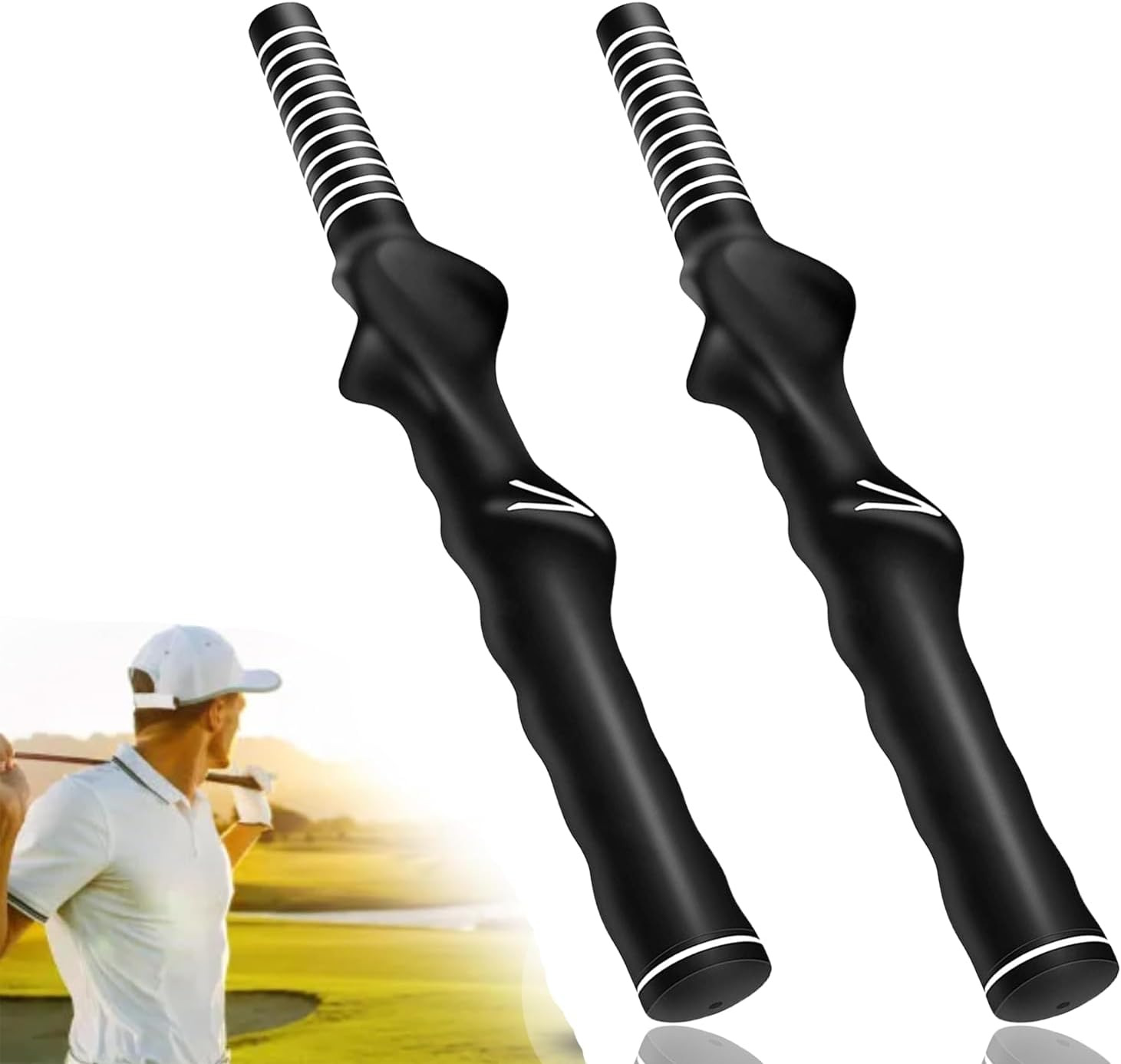 ゴルフ練習器具 ゴルフ正しい握り方矯正練習用グリップ補助器具