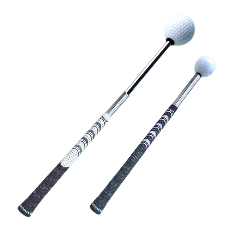 ゴルフ練習器具 伸縮式スイング練習棒 テレスコピック型