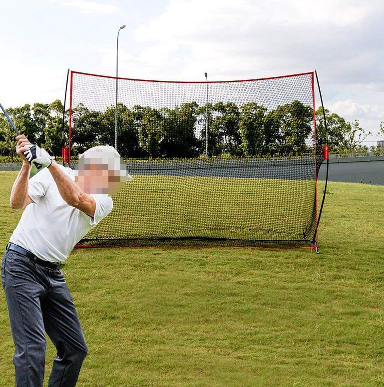 ゴルフ練習器具 屋外用大型自立式ゴルフ練習ネット