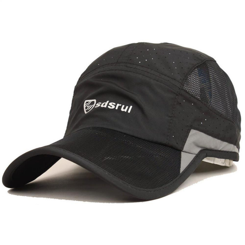 ゴルフ用品 通気性抜群メッシュ切替スポーツキャップ
