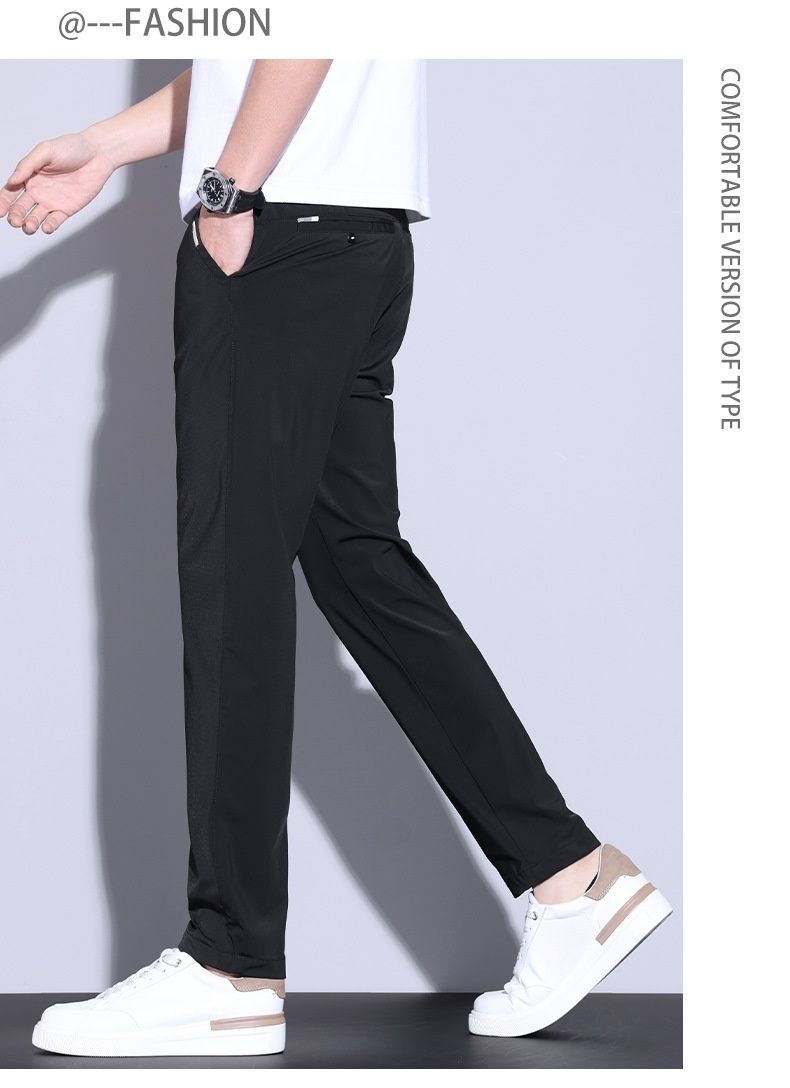 ゴルフパンツ すっきりシルエットのゴルフ用スリムスラックス