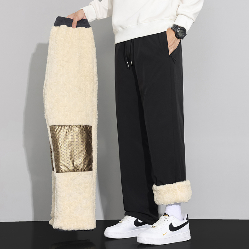 ゴルフパンツ 裏ボア仕立て防寒ゴルフパンツ 保温ストレート