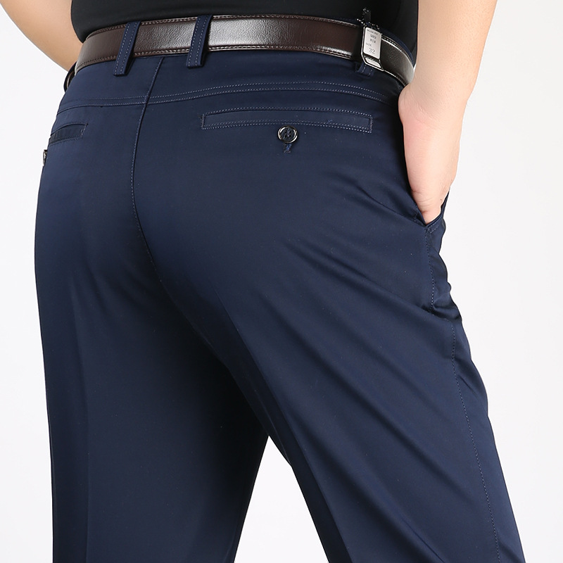 ゴルフパンツ センタープレス美脚ゴルフスラックス