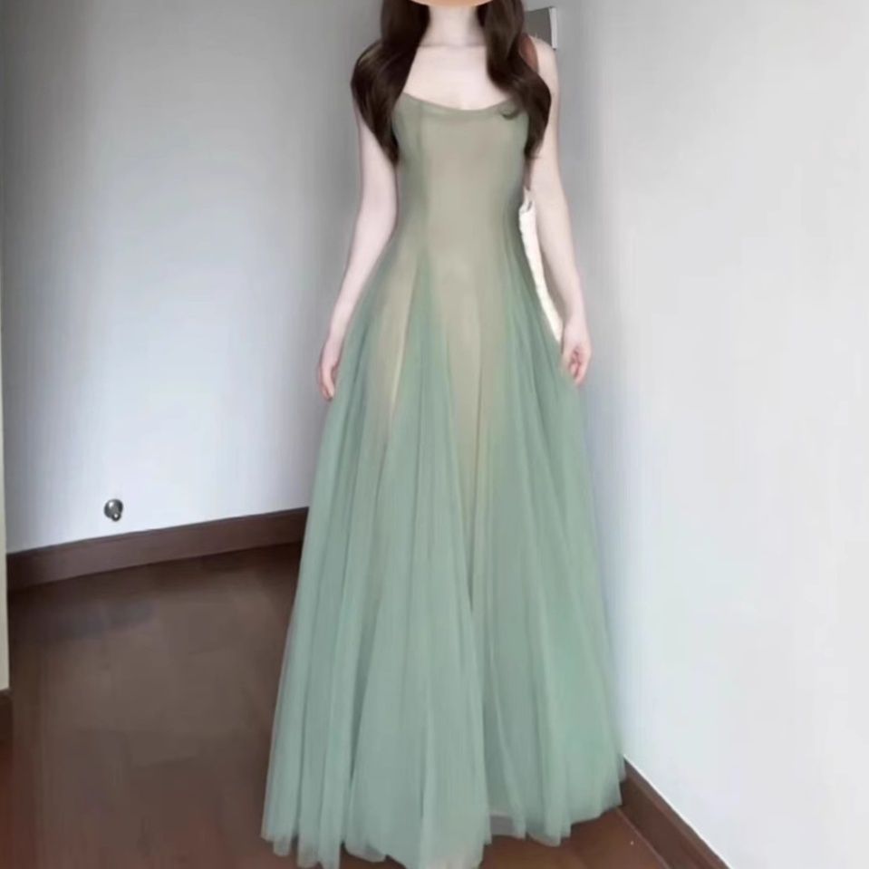 きれいめカジュアル 優美なシルエット ロングワンピース