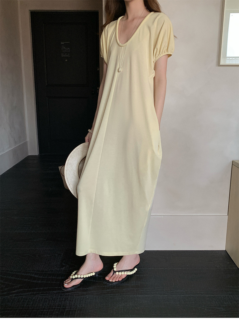 きれいめカジュアル ゆったりシルエット 大人の休日ワンピース