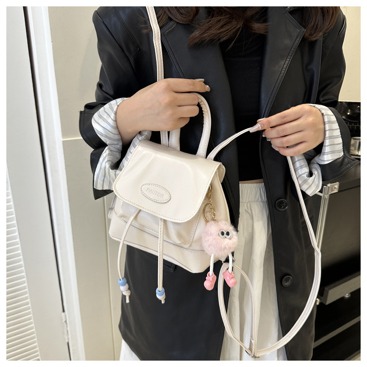 きれいめカジュアル ふわり優美ミニリュック