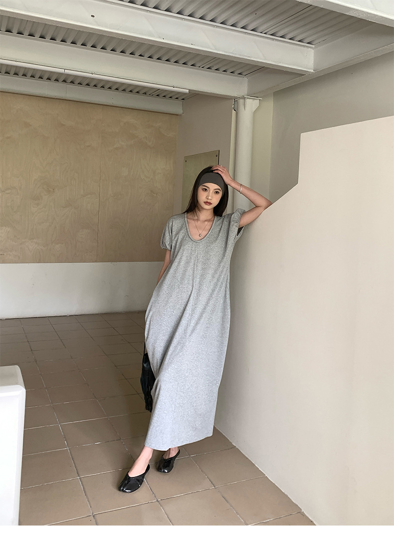 きれいめカジュアル ゆったりシルエット 大人の休日ワンピース