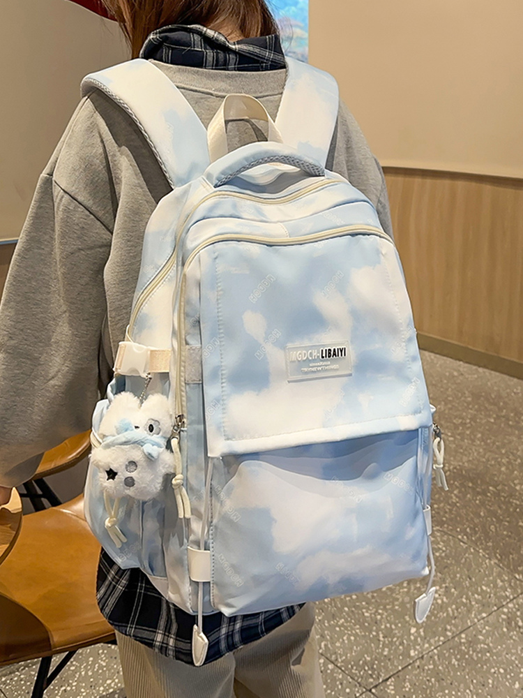 きれいめカジュアル 空模様 ふわり軽やかリュック