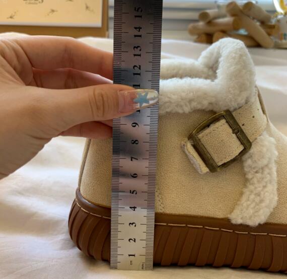 きれいめカジュアル レディース起毛ボア暖かパンプス靴