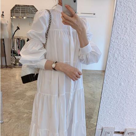 きれいめカジュアル 上品な女性らしさ引き立つ長袖ワンピース