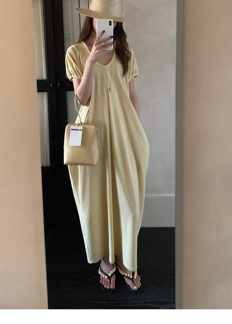 きれいめカジュアル ゆったりシルエット 大人の休日ワンピース