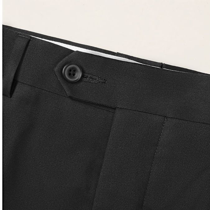 グレー パンツ 上質シルエット フォーマルスラックス