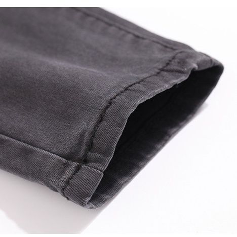 グレー パンツ すっきり美脚シルエットスキニーパンツ