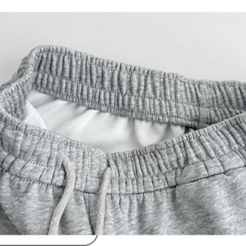 グレー パンツ リラックスワイドスウェットパンツ