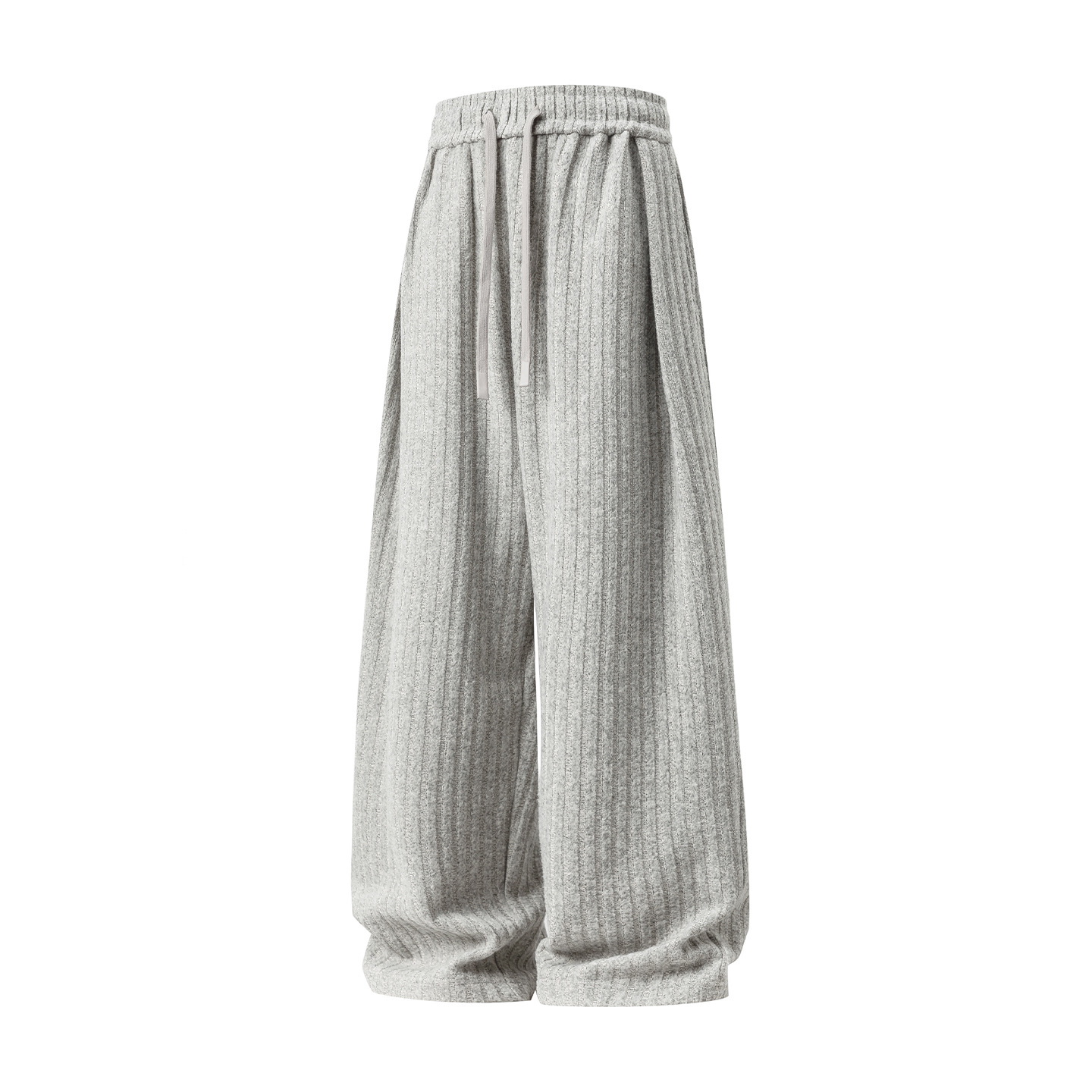 グレー パンツ メンズ タック入りワイドパンツ グレー 秋新作