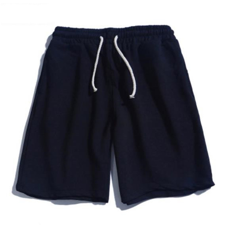 グレー パンツ 夏用メンズ無地カジュアルショートパンツ快適ゆったりシルエット