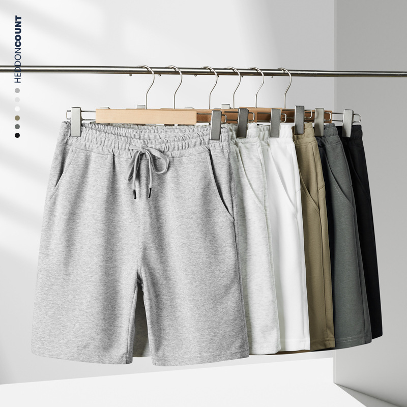 グレー パンツ メンズ 夏用ハーフパンツ ゆったり カジュアル ショーツ 全6色