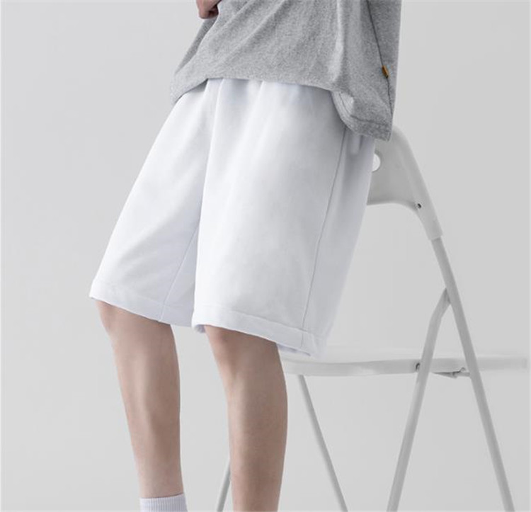 グレー パンツ メンズ夏用グレーショートパンツ薄手ゆったりカジュアル