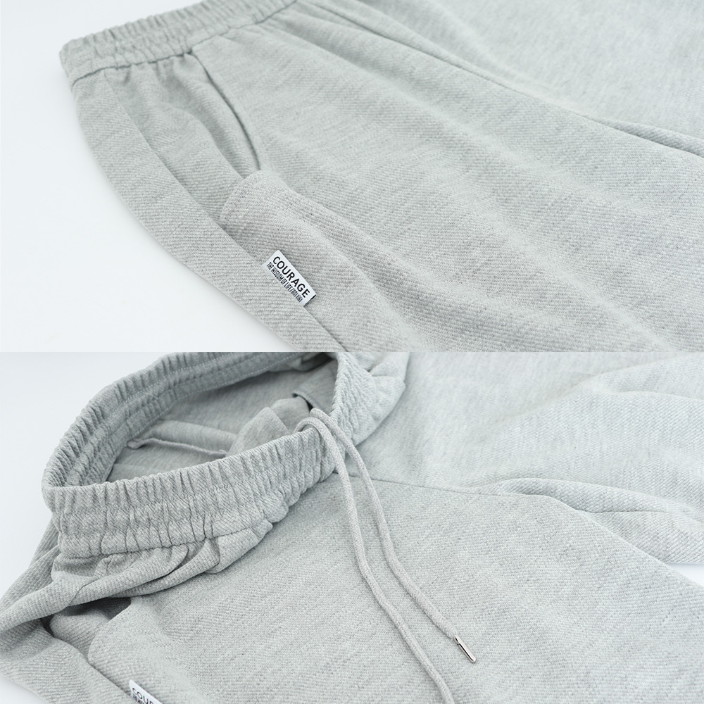 グレー パンツ ゆったりワイドパンツ レディース グレー系4色展開