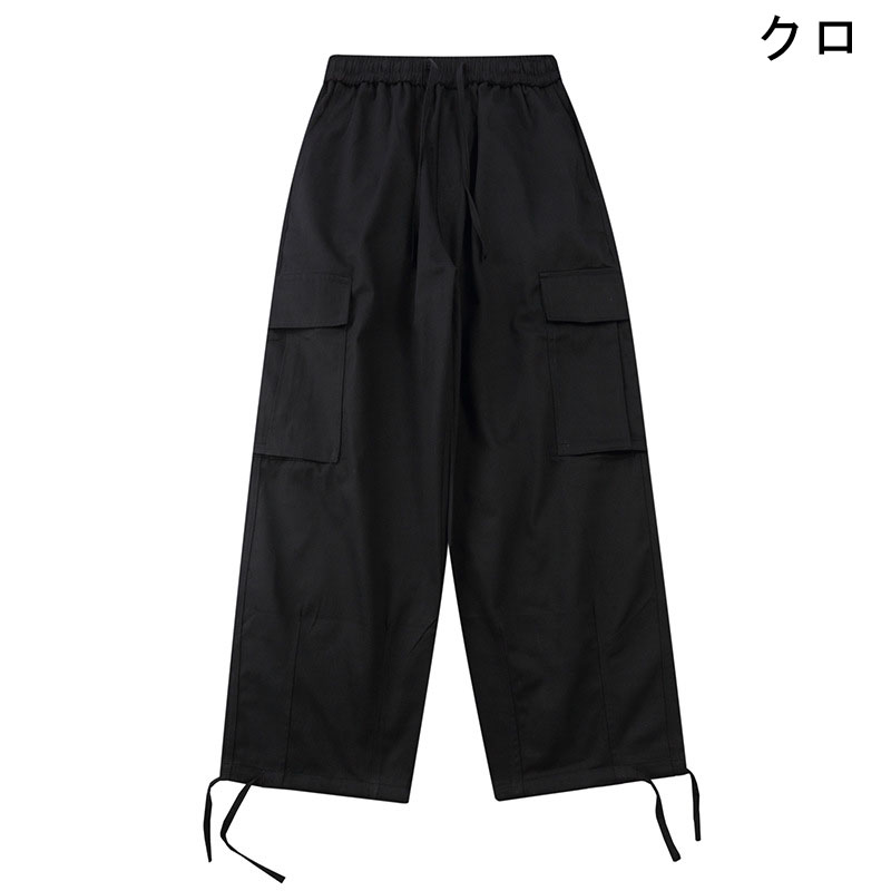 グレー パンツ 男女兼用グレーワークパンツ秋冬ストリート系ボトムス