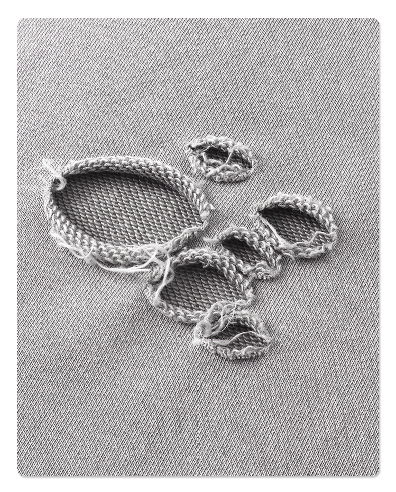 グレー パンツ メンズ ダメージ加工 ワイドパンツ 男女兼用 グレー系 3色展開