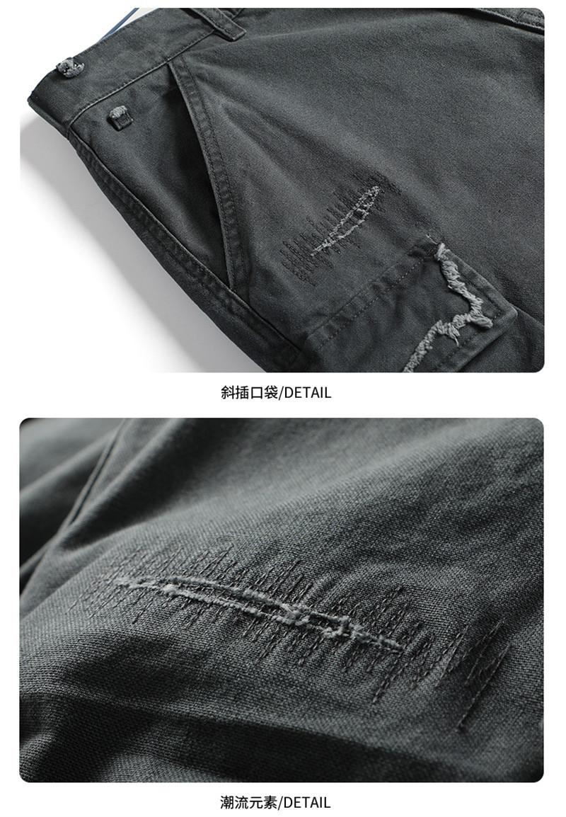 グレー パンツ 男女兼用 グレー カーゴ ショートパンツ ワーク風 春夏