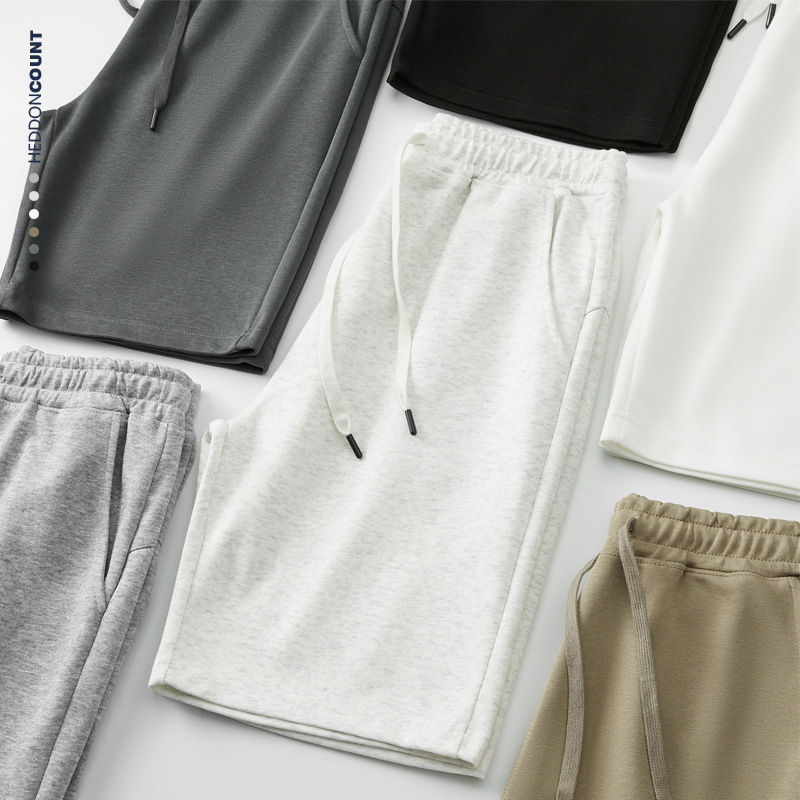 グレー パンツ メンズ 夏用ハーフパンツ ゆったり カジュアル ショーツ 全6色