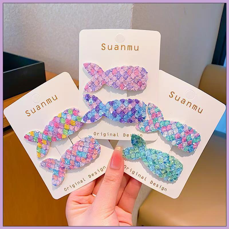 ヘアアクセサリー キラキラ人魚の夢バレッタ