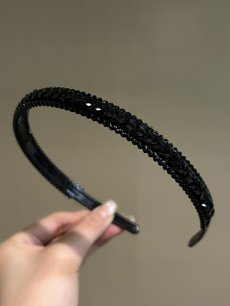 ヘアアクセサリー キラめき宝石風カチューシャ