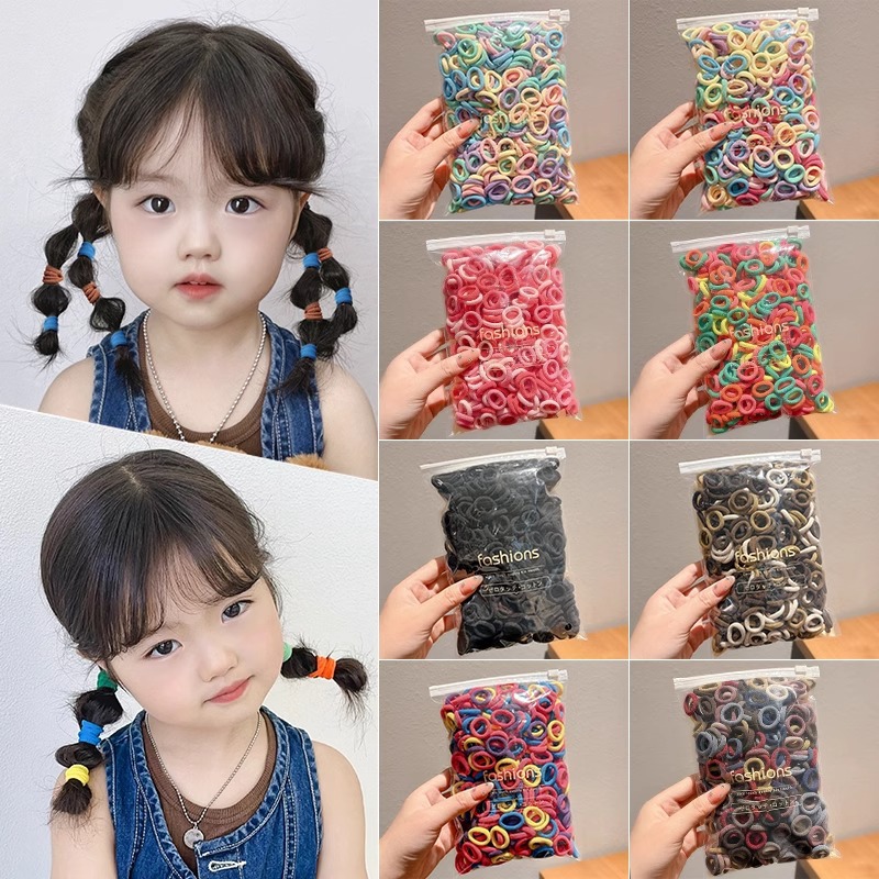 ヘアアクセサリー ミニマムヘアシュシュセット