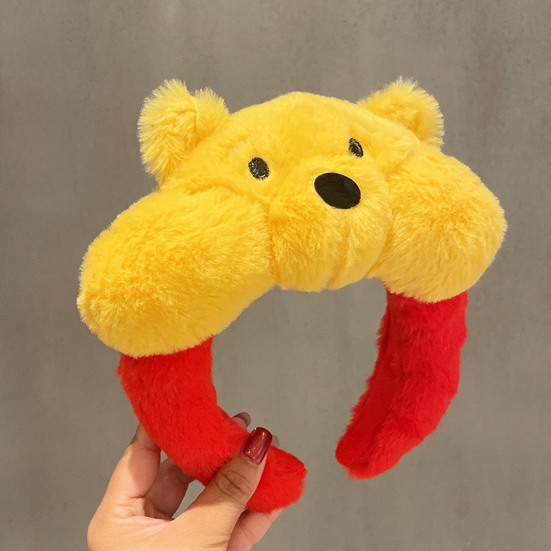 ヘアアクセサリー 動物ぬいぐるみデザインカチューシャ
