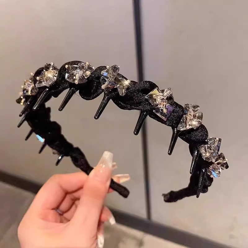 ヘアアクセサリー キラメキツイストカチューシャ