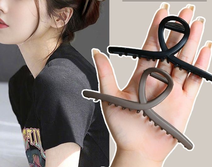 ヘアアクセサリー リボン形デザインバレッタ