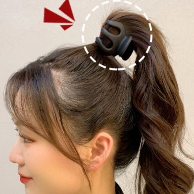 ヘアアクセサリー 万能まとめ髪クリップバレッタ