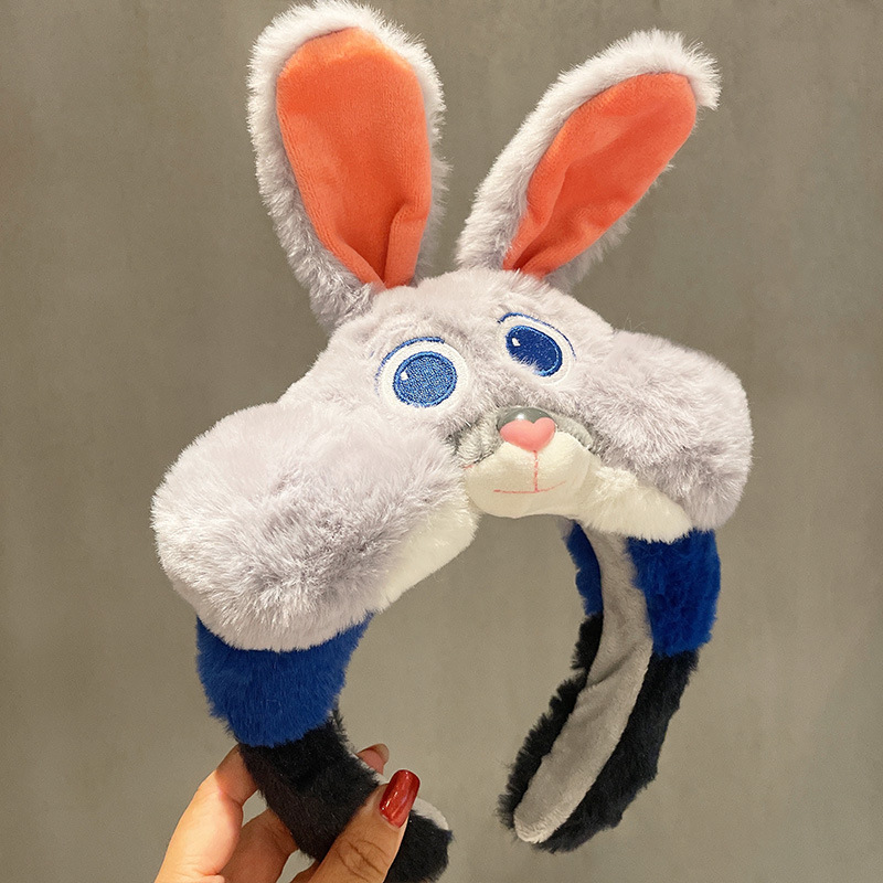ヘアアクセサリー 動物ぬいぐるみデザインカチューシャ