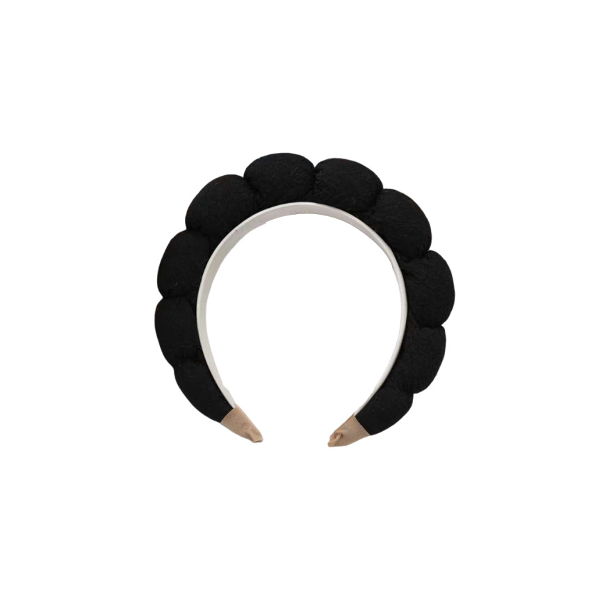 ヘアアクセサリー ふわもこ花冠カチューシャ