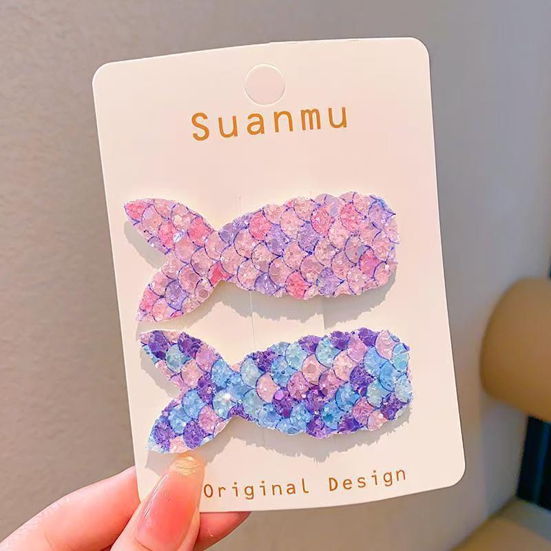 ヘアアクセサリー キラキラ人魚の夢バレッタ