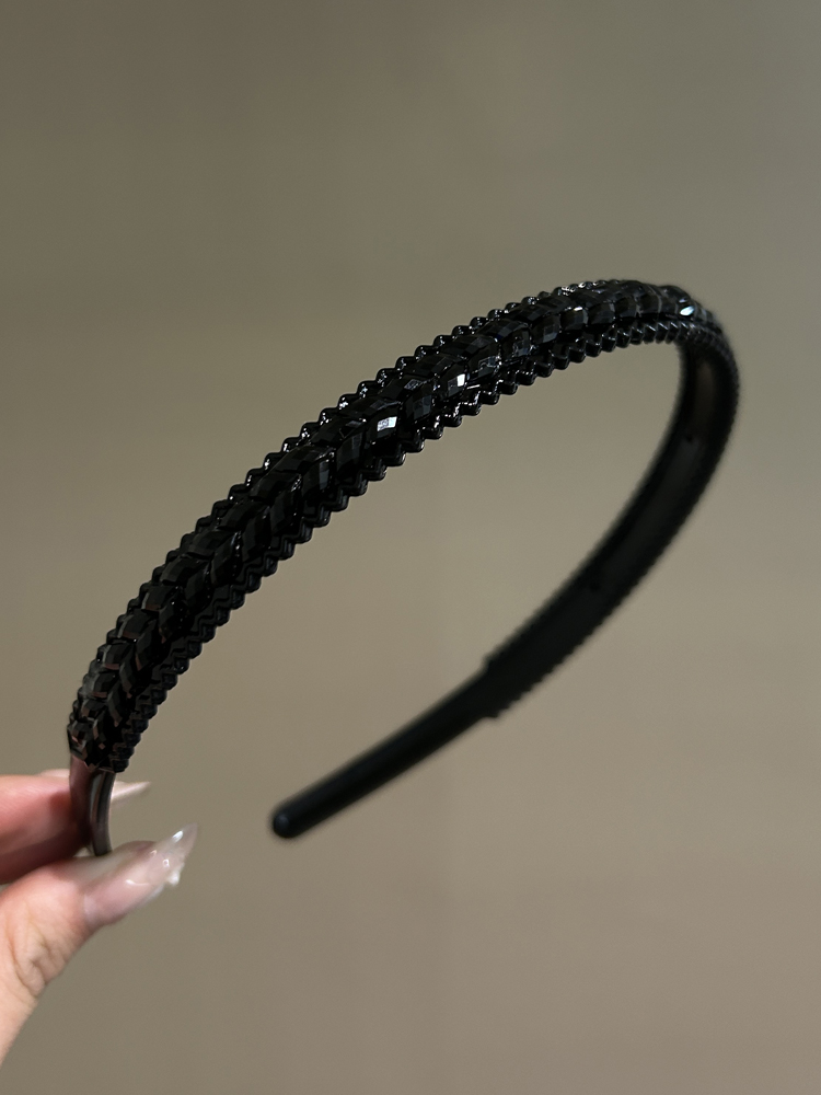 ヘアアクセサリー キラめき宝石風カチューシャ