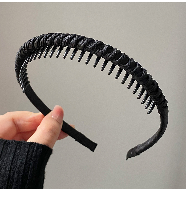 ヘアアクセサリー 上品シルク風クロスカチューシャ