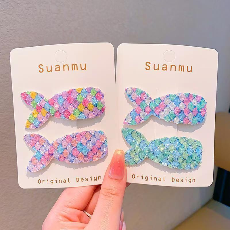 ヘアアクセサリー キラキラ人魚の夢バレッタ