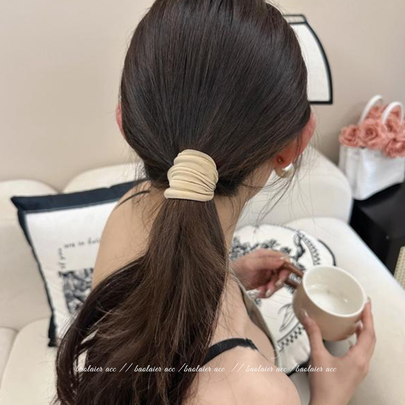 ヘアアクセサリー なめらか質感 シックシュシュ