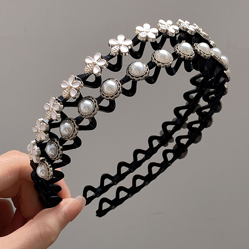 ヘアアクセサリー 宝石アートカチューシャ