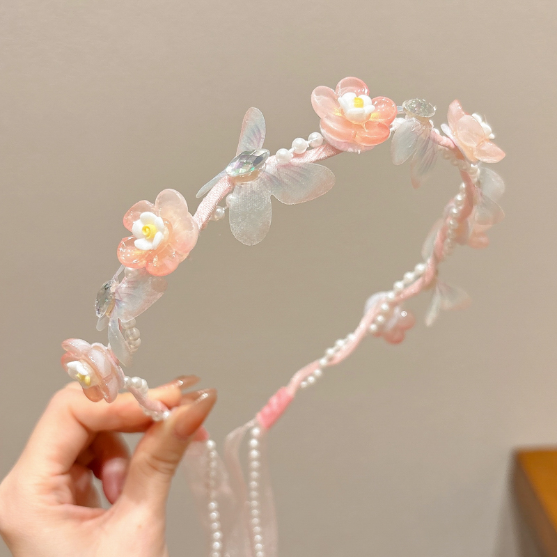 ヘアアクセサリー 涼風リボンストリーム カチューシャ