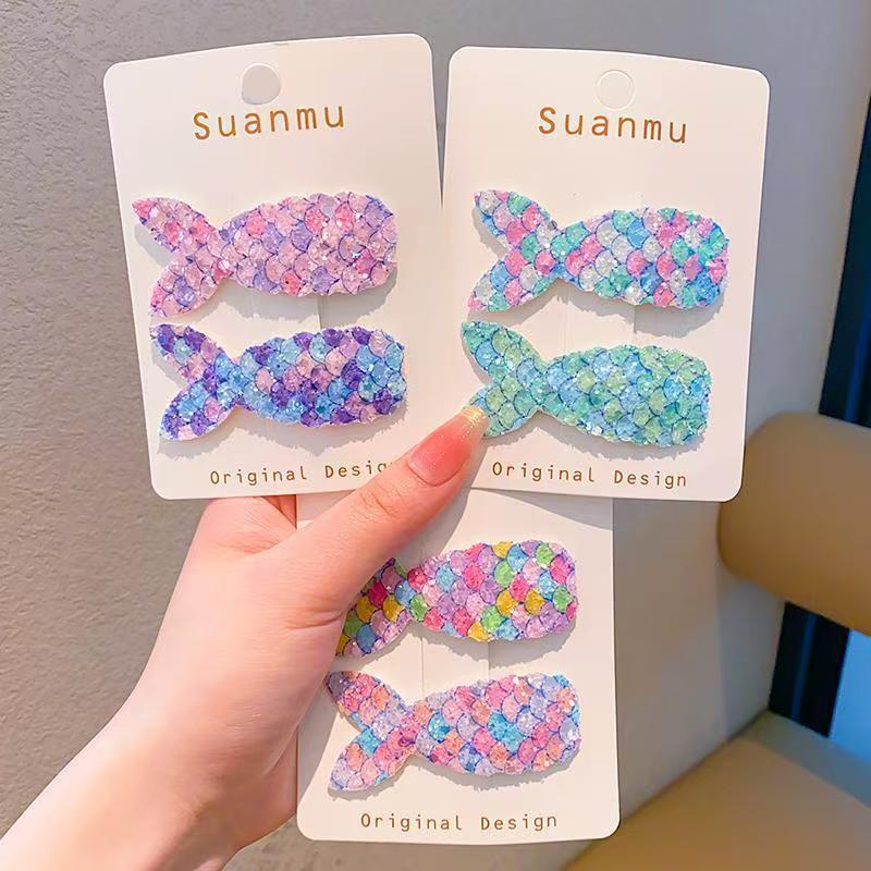 ヘアアクセサリー キラキラ人魚の夢バレッタ