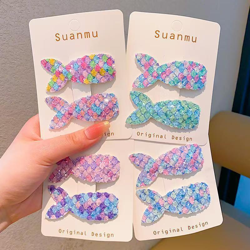 ヘアアクセサリー キラキラ人魚の夢バレッタ