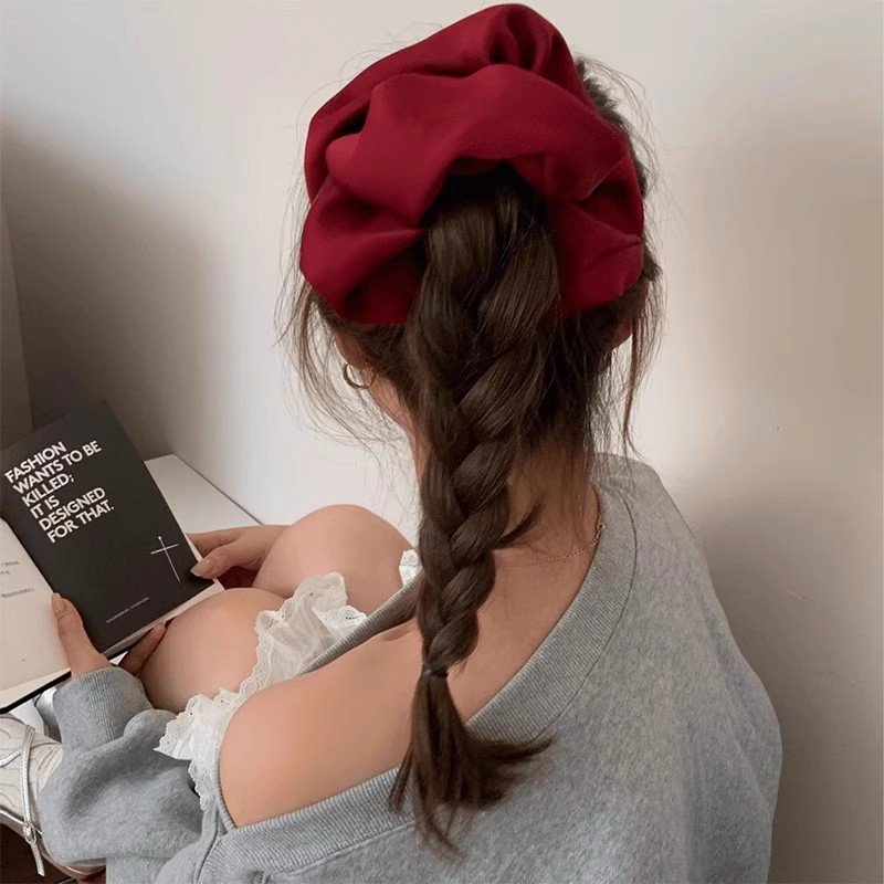 ヘアアクセサリー 絹風雅シュシュ